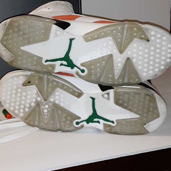AIR Jordan 6 Retro "Gatorade Like Mike" - size 7 - Picture 8 of 8